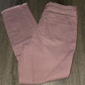 Rue21 Dusty Pink Ankle Jeans